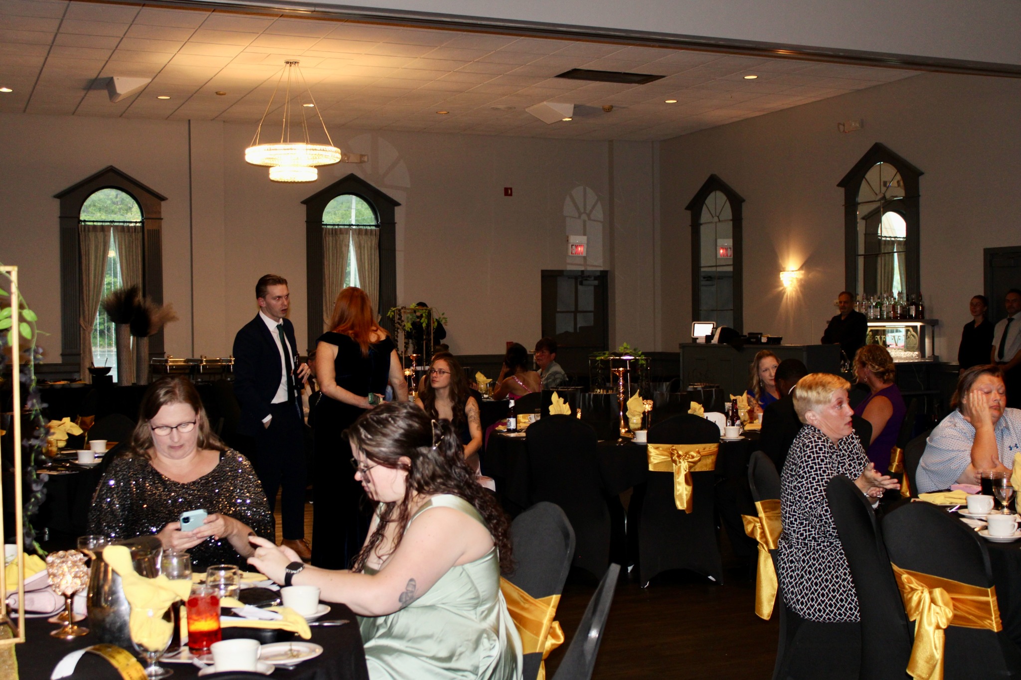 Guests at the Feeding In The Midst anniversary dinner